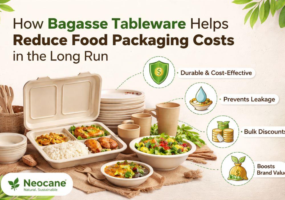 How Bagasse Tableware Helps Reduce Food Packaging Costs in the Long Run